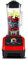 Batidora profesional multifuncional 2 en 1, batidora para hacer batidos, jarra para licuar, batidora Ninja con vaso de gran capacidad de 2,0 L, 3 velocidades ajustables para frutas/nueces/batidos
