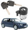 Taesayl Neiman Zündschloss Lenkung Diebstahlschutz Schalterschloss Kompatibel mit GOLF IV BEETLE POLO 9N 3B0905855C