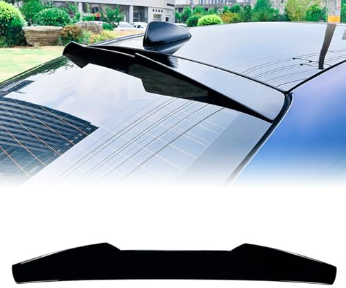 Heckspoilerlippe für Alfa Romeo Giulia 2015–2024 2016 glänzende Schwarze Karbonfaser-Optik