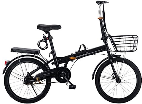 Fahrrad Faltrad, Carbon Stahl Mountainbike Falträder Rennrad Höhenverstellbares leicht faltbares Stadtfahrrad, für Erwachsene/Männer/Frauen