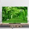 Hixingo TV Cover Decorative, 3D Forest Pattern TV Dust Cover 32-80inch TV Screen Dust Cover Universal Elastic Television Cover Stretch TV Screen Protection Cover (49-52inch,Green Plant)