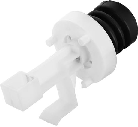 NULYLU Washing Machine Drain Pump Filter with Strainer and Cap for Water Drainage Maintenance Compatible with Various Drum Models