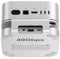 Qwiizlab Hub de support Mac mini M4/M4 Pro 40 Gbit/s avec boîtier SSD USB4 NVMe, hôte USB-C, 3 USB-A 2.0, audio 3,5 mm, prend en charge M.2 PCIe jusqu'à 8 To, compatible avec Thunderbolt 4/5