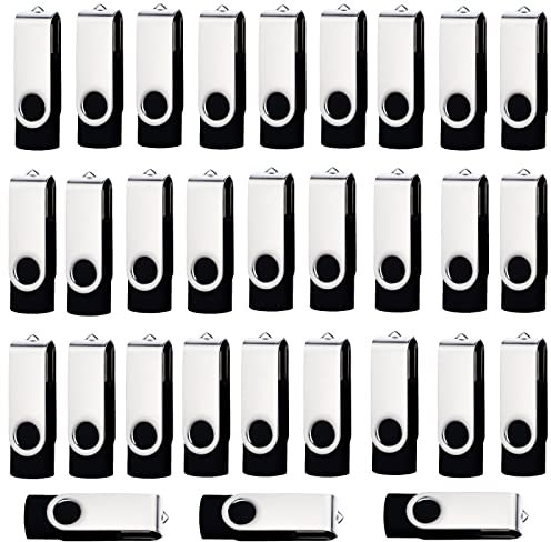 lcwamy Lot de 20 clés USB de 512 Mo en vrac - 512 Mo (20 pièces)