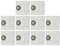 ANUTRDE 10 sacchetti per aspirapolvere Makita VC2010L, VC2512L, VC2012L, VC3011L, VC3012L, robot aspirapolvere