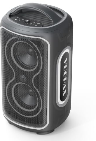 VUOPAX Cassa Bluetooth Potente Portatile, 200 W di Picco, 24 Ore, IP65