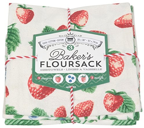 Berry Patch Floursack Towels (Set of 3)