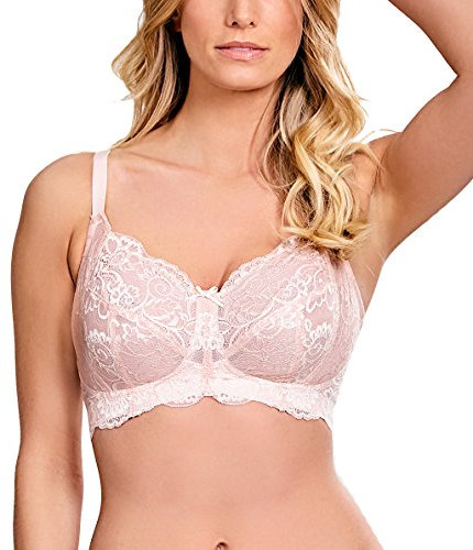 Panache Women's Andorra Wire-Free Bra (5671), Opaque, Soft Blush, 38D