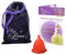 Menstruationstasse Classic, Kugel, Rot, Größe SHORTY S