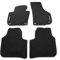 Skoda 3T1061404A Textil Fußmatten 4X Stoffmatten schwarz mit SUPERB Schriftzug