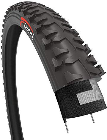 Fincci Cubiertas Bicicleta 20x 1.75 Pulgadas - Neumaticos Bici Carretera BMX 20, Gomas 47-406 para Bici de Niño, Turismo, Montaña, Plegable Eléctrica - Paquete de componentes para Ciclismo