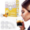CAPMESSO Feuilles d’Espresso et Capsules Rechargeables-couvercles à Capsules doseuses compatibles avec Les Machines Nespresso Original Line (couvercles 1000pcs + pods 6 pcs)