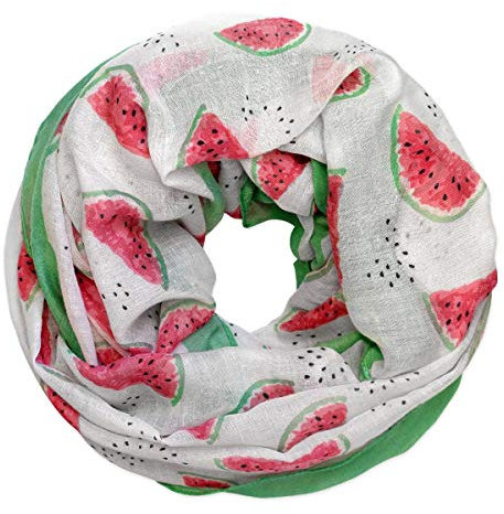 Soul-Cats Loopschal mit leckeren Melonen aus Viskose
