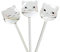 Calayu Lot de 3 boules d'irrigation en forme de chat pour le jardin, les plantes en pot et les plantes suspendues