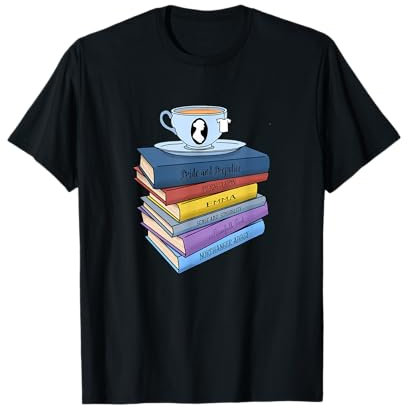 Jane Austen Livres et thé T-Shirt