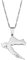 HUYUEXIN Kroatien Karte Anhänger Halskette - Country Umriss Ethnischer Stil Schmuck, Städte Namensdruck Hip-Hop Charm Dünne Wasserwellenkette, Frauen/Mädchen/Männer Unisex