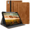 HOLIMET Hülle für iPad Air 11 Zoll Hülle M3/M2 (2025/2024), iPad Air 5./4.Gen Hülle (2022/2020) mit Stifthalter, Folio Case Stoßfest mit Tasche, Auto Wake/Sleep Funktion, Multi-Winkel Ständer, Braun