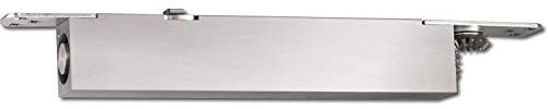 GEZE 101761 Türschließer integriert Boxer, Türbeschlag ohne Gleitschiene EN 3-6, Obertürschließer, silberfärbig, Silber