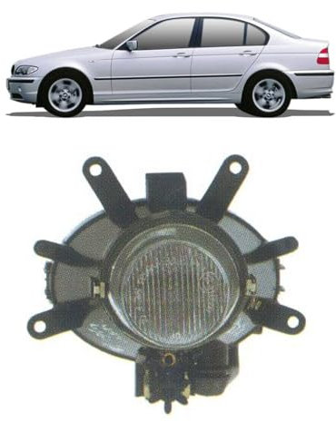DM Autoteile 107919 Nebelscheinwerfer Nebelleuchte links rechts H11 kompatibel für BMW 3er E46 Touring