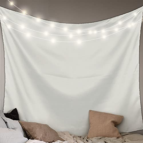 Beige großer Wandteppich, Wandbehang, 140 x 180 cm, für Schlafzimmer, Wohnzimmer, Studentenwohnheim, Spielzimmer, Jungenzimmer, Klassenzimmer, Büro – individuelle ästhetische Bettwäsche-Dekoration