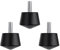 K&F Concept Universal Anti-Slip Rubber Tripod Foot Spikes Compatible with 1/4 inch Thread Tripod Monopod Legs Feet Replacement Parts (3 PCS)
