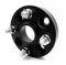 dzstnbhd Spurplatten DistanzscheibenWindows Für E30 Spurverbreiterungen Adapter PCD 4x100 CB 57,1mm Geschmiedete Aluminiumlegierung 2 Stück(2PC black-25mm)