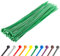 Gocableties - Bridas plastico verdes para cables - 100 Piezas - 430 mm x 9,0 mm - Resistentes a los rayos