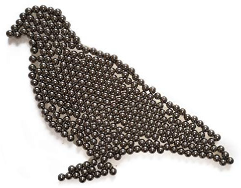 GM&BW 1000 Tirachinas Bolas Acero 8mm para Catapulta Munición o Airsoft o Rifle de Tirachinas,Bolas Rodamiento,Niquelado por Antióxido, Embalaje Resellable