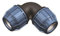 Elysee PP-Fitting, Klemmkupplung, Klemmverbinder - Winkel 90° für PE-Rohr, 40mm, DVGW