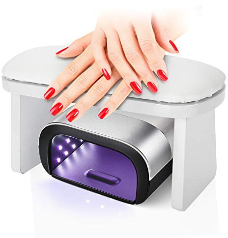 Soft Artificial Leather Arm Rest for Nails, Comfortable Sized Nail Polishing Nail Art Manicure Hand Rest Cushion, Manicure Salon Nail Arm Rest Rack, Nail Rest Stand Nail Polishing Art Hand Cushion