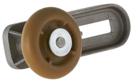 Hörmann Rollenhalter oben mit Laufrolle für Baureihe 20 Garagentore | Original Hörmann Rollenhalter oben mit Laufrolle und Führungsstück, beidseitig verwendbar für Baureihe 20.