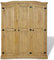 Hommdiy Kleiderschrank Mexiko-Stil Kiefernholz 3 T¨¹Ren