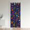 Castle Fairy Türvorhang mit Musiknoten, Cartoon-Motiv, buntes Musikthema, Verdunkelungsvorhang für Schlafzimmer, Tür, Wohnzimmer, Sterne, Herzen, Hippie, Privatsphäre, 1 Paneel, 86,4 cm B x 203,2 cm L