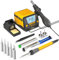 Muibe JK882 Soldering Iron Station, 2-in-1 SMD Hot Air Rework and Soldering Station，Featuring Preset Functions, °F/°C Conversion, Sleep Mode,Efficient Rework Station，A Nice Gift for DIY Enthusiasts