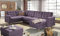 Froschkönig24 Asgard Wohnlandschaft 320 x 202 cm Lila (Velour)