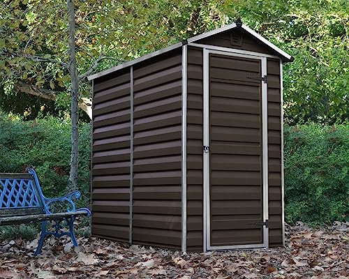 Palram Canopia SkyLight Shed 4x6 BROWN
