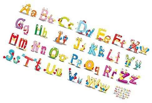 COHEALI Aufkleber Buchstaben Alphabet Buchstaben Aufkleber Für Dekoration Brief Klebeaufkleber Aus Hochwertigem Pvc Material Für Wände Fliesen Fenster