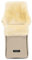 WERNER CHRIST BABY, Lammfell-Fußsack AROSA – warme Buggy, Kinderwagen-Fußsack (Kinder ab 6 bis 36 Monate), medizinisches Fell, in Cloud (beige)