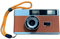 ZAYIUKI Appareil Photo argentique,Appareil Photo argentique 35 mm,Appareil Photo de Style rétro,sans Mise au Point,réutilisable,Flash intégré,Facile à Utiliser pour Les Amateurs de Photographie