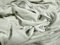 Metallischer Single-Jersey-Stoff, Meterware, Lurex Sparkle, gebrochenes Weiß und Silber