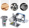Band-Tellerschleifer 550W, Band Sander Multifunktion Tellerschleifer Bandschleifmaschine Bandschleifer, Anzeige Winkel verstellbar Bandlänge 762 x 25 mm+Brushless Motor