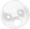 Veemoon Clear Seeded Glass Globe Lamp Shades Replacement Round Ball Lamp Chandelier Ceiling Light Sphere Shade for Pendant Light Wall Sconce