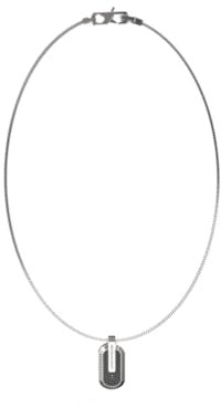 Guess JUMN04043JWSTBKT-U Collier Homme Racer Tag