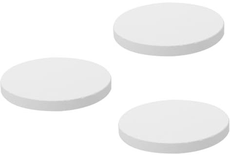 SEWOART 3stücke Keramikofen Unterlage Hochtemperaturbeständigem Material Wiederverwendbar Für Töpferarbeiten Verbesserung Keramikbrennqualität
