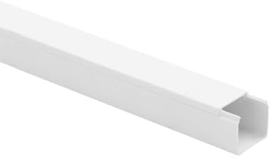 Moulure électrique 20x20mm, 2m, Blanc, Lot de 10