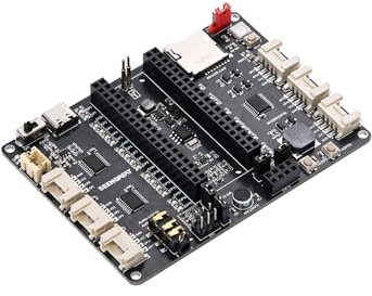 Fits Raspberry Pi Pico Expansion Board - Mini Development Board with DS1302, RGB LED, Micro SD, Audio, Mic, Grove Connectors, and Battery Charging for Pico Series