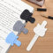 4 Stück Automatisches Lesezeichen, Silikon Lesezeichen Bookmarks for Reading Lesezeichen Personalisiert Geschenk für Lehrer Studenten Freunde