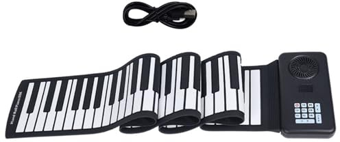 Tastiera elettronica pieghevole a 88 tasti rotola tastiera elettronica pieghevole pianoforte elettronico tastiera flessibile in silicone facile da trasportare