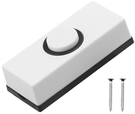 Wiring Door Bells Push Buttons with Screws Wall Mounted Doorbell Switches Hard Wiring Press Button Enduring
