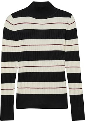 s.Oliver Ripppullover im Slim Fit mit Stehkragen